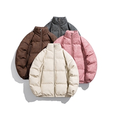 白底PU皮复古做旧双侧金属拉链设计夹克式棉衣男MY77092P130控198，男装夹克，星座227-7