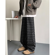 休闲裤男士秋季潮牌美式宽松直筒裤NC1122P42，男装牛仔裤，星座1116-2