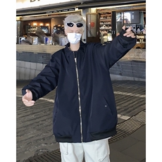 2024秋季新款港风美式vibe潮流百搭牛津复合双层外套JK1266-P55，女装短外套，星座313A(原308A-2)