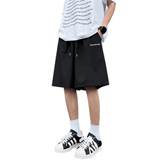 夏季新款绣花激光打孔面料透气冰丝短裤XZ806-DK36012-特P25控48，男装牛仔裤，四季星座806