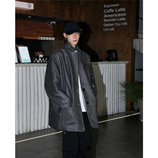春秋夹克拼接外套雅痞西装设计感夹克小众1016-1JK78P118K148，男装夹克，星座1016-1（原电商B408-1）