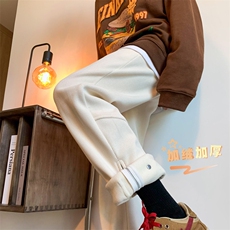 冬季重磅欧棉绒加绒加厚休闲裤子313A-1-NK71-P60加绒P70控78，男装休闲裤，星座808A-1