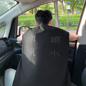 量大优 得物抖音高品质重磅230克美式印花无袖t恤背心WB332 特P18图片