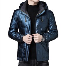 新款2023冬季羽绒服男装保暖脱卸帽外套中年爸爸装SFT91988-P280，男装羽绒服，电商B212（原钱塘6029）