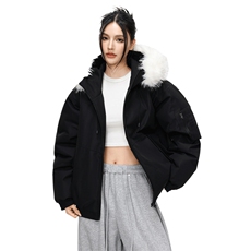 2025新款大毛领棉袄工装派克服加厚保暖棉衣外套MY2525-P100，男装棉衣，星座610（原A335）