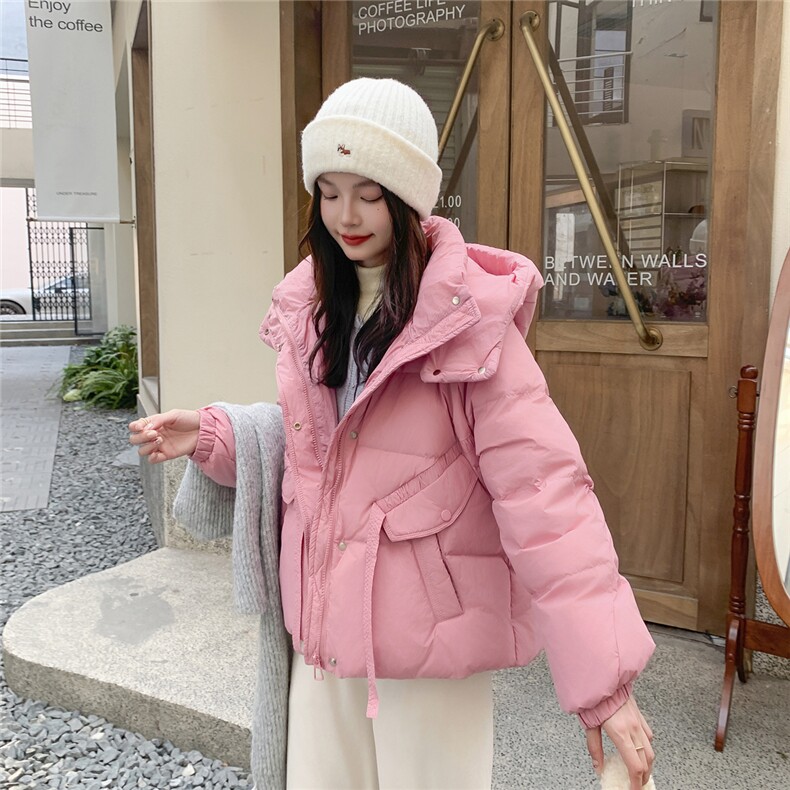 现货2024新款数据好高品质主推4色白鸭绒羽绒服女1321P185K305,女装羽绒服,莘蕾