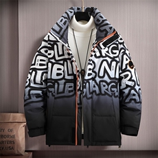 男士羽绒服短款冬季加厚外套立领青少年学生冬装潮时尚6515-P100，男装羽绒服，星座1210B