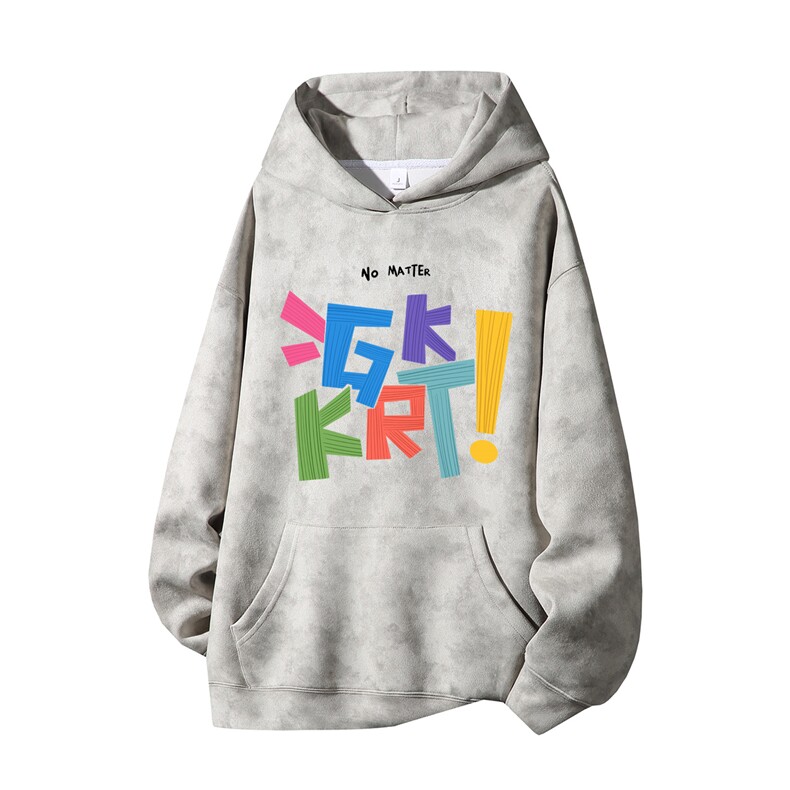 得物供货、重磅420克现货麂皮绒扎染卫衣HD019-1-WL25393ZR-P45,男装卫衣,电商019-1
