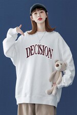 春季小众衣服2024年新款韩版字母宽松显瘦长袖卫衣W167P30控48，男装卫衣，A247A