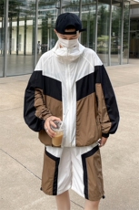 夏季连帽夹克衫防晒服套装运动风时尚防晒衣男XZ514-2-1612-P98，男装防晒衣，星座514-2(原B239)