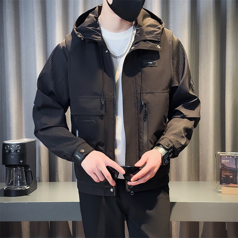 9901-P118控158春季新款社会小伙潮店主风夹克男外,男装夹克,电商D327