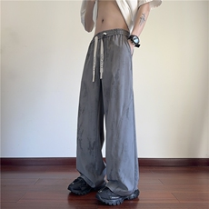 抖音品质潮流扎染舒适透气宽松休闲冰丝裤B315-K25683-特p30控58，男装休闲裤，电商B315