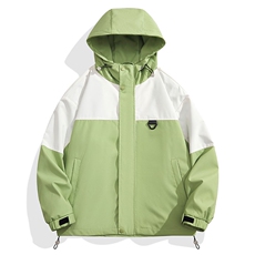 Cityboy情侣时尚连帽冲锋衣外套夹克团体班服，男装夹克，星座301D-5(原星座1415）