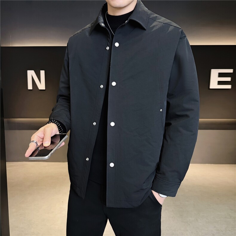 新标90绒冬季轻薄款羽绒服男翻领保暖外套A329-YR2532-P195,男装羽绒服,电商A329