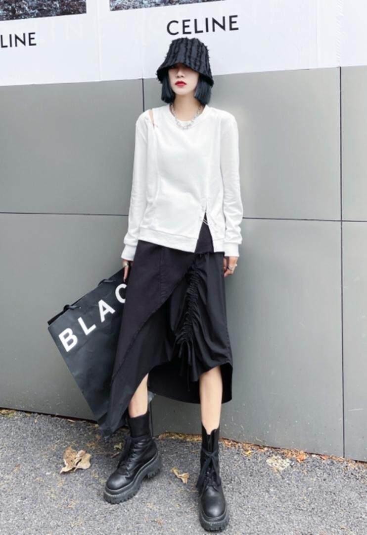 秋冬卫衣，牛仔半裙，女装卫衣/绒衫，名莹