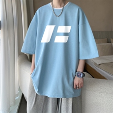 230g重磅纯棉短袖t恤男大码半袖半截袖DX17435-P20，男装T恤，电商A040