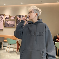 抖音品质供货2025秋冬新款凹凸钢印连帽卫衣A158-WY60-P65有差价，男装卫衣，电商A158
