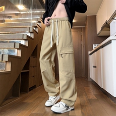 Cityboy山系Vibe户外冲锋裤阔形垂感直筒男运动休闲裤8029-P55，男装休闲裤，星座223（原229-2）