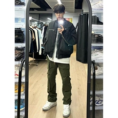 飞行员夹克棉服外套男冬季加厚潮牌宽松情侣工装棒球上衣M8057，男装夹克，星座1116A（原606A-3）