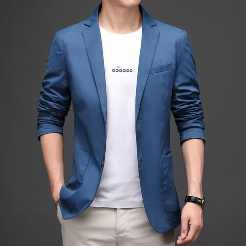 D186612男式2023春季新款便西男韩版西装外套商务休闲西服P185,男装西服,电商B360