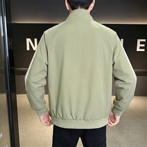 店主风新款夹克外套男春秋休闲百搭时尚立领男士上衣S8615-P85图片