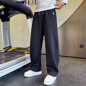 B340 K231 P58 88 店主风小伙风痞帅潮牌设计感弯刀裤图片