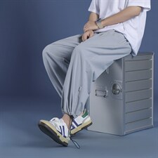 2023夏季新款潮流舒适休闲八分休闲裤K680-特批35,男装休闲裤,星座718-1