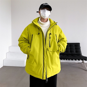 新款棉服羽绒棉保暖连帽加厚冬装情侣装韩版宽松棉袄MY8855-P105图片