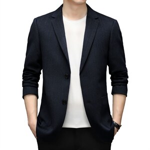 羊毛呢外套男士秋冬商务休闲单西服宽松商务休闲西装YL98188-P375,男装西服,电商B212（原钱塘6029）