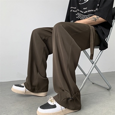 直播高品质~垂感西裤男夏季冰丝裤A422P55，男装西裤，电商A309