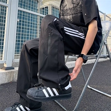 户外条纹伞兵裤男春季宽松休闲直筒冲锋裤子KX29，男装休闲裤，星座1116A-1（原606A）