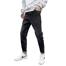 2025春季新款牛仔裤男士高品质修身牛仔裤简约时尚潮901D2908P58，男装牛仔裤，星座901