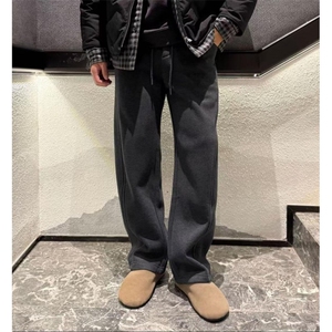网图现货！冬季新款简约加绒加厚卫裤休闲长裤-EX51218JR-特批40图片