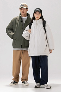 男士宽松防风防水加厚棉袄面包服DSA157B-M8808-P75图片