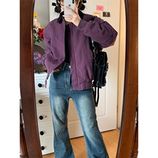 【有货】cleanfit紫色底特律外套男高级感工装夹克8156CC-特P62，男装夹克，星座1007（原301D）