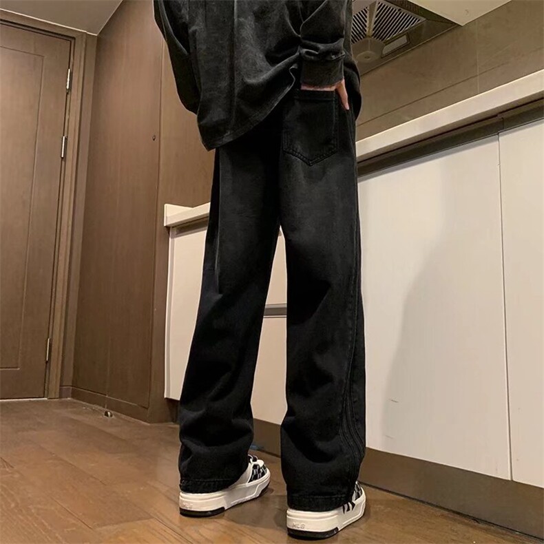 美式牛仔裤男款秋季长裤潮N6075P40,男装牛仔裤,星座1116-2
