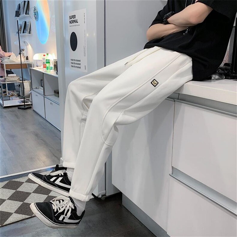 春夏季卫裤休闲裤宽松束脚裤运动裤男K375-P45,男装休闲裤,电商A221A