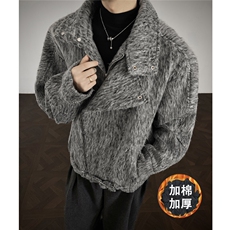 现货大翻领CIEANFIT韩系加厚棉衣痞帅港风外套N61-P135控178，男装棉衣，电商A170