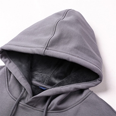 YH811秋季新款2023年男士休闲加绒加厚连帽卫衣长袖套头外套P75，男装卫衣，电商B360
