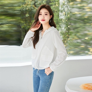 防晒衣女2025新款夏季修身时尚薄款炸街减龄时尚爆款防晒服短外套图片