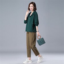 583款体校套装2022秋新品高品质套装，女装套装/套裙，秋牧寒烟