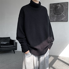 8XL-M神款搭配！！！特大码高领毛衣男打底衫百搭内搭MY1214P45，男装针织衫/毛衣，电商D206-1