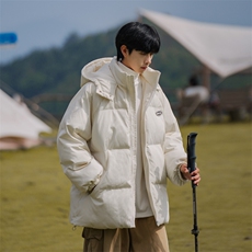 2025连帽羽绒棉服重磅ins港风男潮牌潮流外套A170-M877-TP95，男装棉衣，电商A170