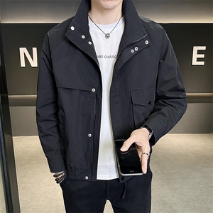 C317-2508-P125   2025春季新款夹克外套男立领工装款图片