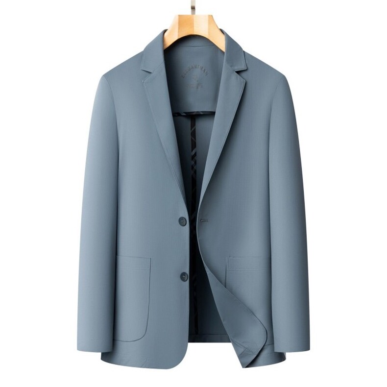 ZL-H98011男式春夏新款长袖简约西服休闲商务便服西装防晒服，男装西服，电商B360