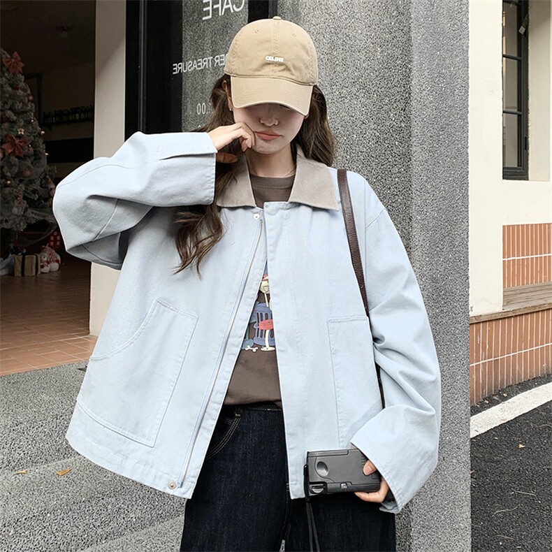 【现货】2025春装新款灯芯绒领短外套女ZBA馆126-2518P140K218,女装短外套,浙宝A馆126