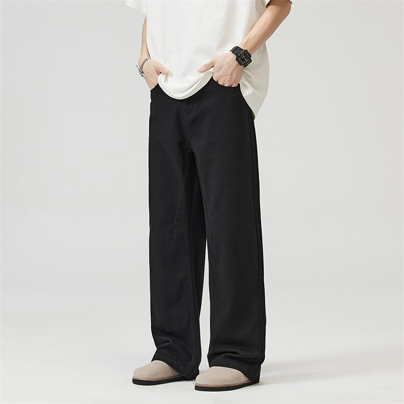 美式高街微喇牛仔裤潮流宽松休闲裤A161-K8604-P60控89元图片