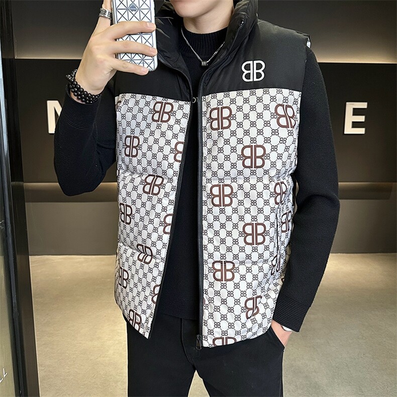 2025-1018-M638-P70-男士2冬季马甲棉服宽松坎肩无袖棉衣加厚外套,男装背心/马甲,星座1018