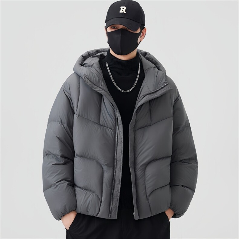 2025新款男士羽绒服90白鸭绒新标，男装羽绒服，星座218-2