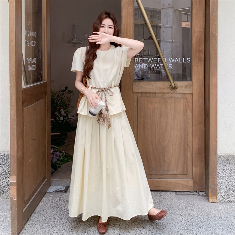 210-3275-P145-K198夏季新款小众设计韩版套装,女装套装/套裙,浙宝210（原浙宝191）